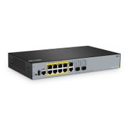 S3270-10TM-P, 10-портовый коммутатор Gigabit Ethernet L2+ PoE+, 10 портов PoE+ при 125 Вт, с 2 восходящими линиями связи SFP 2.5Gb, чип Broadcom Это изображение касается S3270-10TM-P.