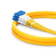 10m (33ft) LC UPC to LC UPC Duplex OS2 Single Mode Riser (OFNR) 24