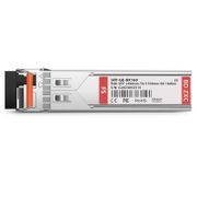 Extreme Compatible 1000BASE-BX-U SFP BiDi 1490nm-TX/1550nm-RX 160km DOM Simplex LC/UPC SMF Optical Transceiver Module This picture is about SFP-1G45-BX160.