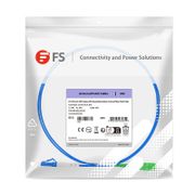 2m (7ft) Armored Fiber Patch Cable, 1 Fiber, LC UPC Simplex to SC APC Simplex, Single Mode (OS2), Riser (OFCR), 3.0mm, Blue This picture is about AM-OS2LCSCSX.