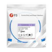 1m (3ft) Cable de fibra óptica blindado, 2 fibras, LC UPC dúplex a LC UPC dúplex, monomodo (OS2), LSZH, 3.0mm, azul Esta imagen trata sobre AM-OS2LCDX.