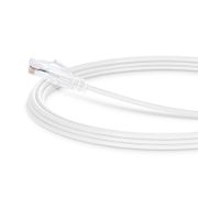 6.1m Cat6六類極細網絡跳線 28AWG 無卡扣 非屏蔽(UTP) PVC CM,白色 這張圖片是關於C6UTPSGSPVC.