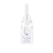 6.1m Cat6六類極細網絡跳線 28AWG 無卡扣 非屏蔽(UTP) PVC CM,白色 這張圖片是關於C6UTPSGSPVC.