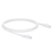 6.1m Cat6六類極細網絡跳線 28AWG 無卡扣 非屏蔽(UTP) PVC CM,白色 這張圖片是關於C6UTPSGSPVC.