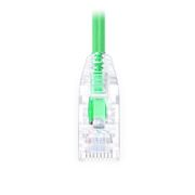 16ft (4.9m) Cat6 28AWG Snagless Unshielded (UTP) PVC CM Slim Ethernet Network Patch Cable, Green This picture is about C6UTPSGSPVC.