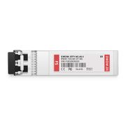 Ericsson C50 Compatible SFP+ 10G DWDM 1537.40nm 100GHz 80km DOM Duplex LC/UPC SMF Optical Transceiver Module For 4G Wireless (Industrial) This picture is about DW-SFP10G80-50-I.