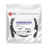 3ft (0.9m) Cat6a 26AWG Snagless Shielded (S/FTP) PVC CM Ethernet Network Patch Cable, Black, 10Pcs/pack This picture is about C6ASFTPSGPVC-10PK.