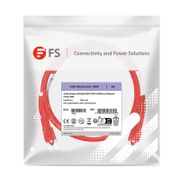 2ft (0.6m) Cat6a 26AWG Snagless Shielded (S/FTP) PVC CM Ethernet Network Patch Cable, Red, 10Pcs/pack This picture is about C6ASFTPSGPVC-10PK.