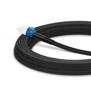 30m (98ft) Industrial Armored Fiber Patch Cable, LC UPC to LC UPC, Duplex, 2 Fibers, Single Mode (OS2), TPU This picture is about MG-OS2LCDX.