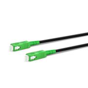 30m (98ft) Industrial Armored Fiber Patch Cable, SC APC to SC APC, Simplex, 1 Fiber, Single Mode (OS2), TPU This picture is about MG-OS2SCSX.