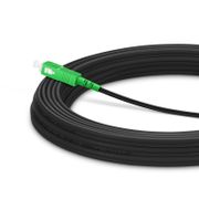 30m (98ft) Industrial Armored Fiber Patch Cable, SC APC to SC APC, Simplex, 1 Fiber, Single Mode (OS2), TPU This picture is about MG-OS2SCSX.