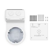 CA-W233, Wall Mount With Junction Box for Fixed & Motorized Turrets & Mini PTZ This picture is about CA-W233.