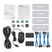 NVR204-32C-16P-V2, 32-Channel 1.5U 16 PoE 4K & H.265 Decoding Format, Up to 4x 10TB Hard Drive(Not Included), Live View/Playback Network Video Recorder This picture is about NVR204-32C-16P-V2.