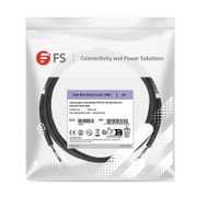7ft (2.1m) Cat6 28AWG Snagless Unshielded (UTP) PVC CM Slim Ethernet Network Patch Cable, Black, (10pcs/pack) This picture is about C6UTPSGSPVC-10PK.