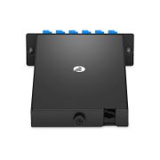 FHD® LC Splice Cassette with Pigtails, 24 Fibers OS2 Single Mode,12 x LC UPC Duplex (Blue), 0.3dB Max. This picture is about FHD-12LCDSMF.