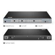 S3900-24F4S-R, 24-Port Gigabit Ethernet L2+ Switch, 16 x 1Gb SFP, 8 x 1Gb RJ45/SFP Combo Ports, with 4 x 10Gb SFP+ Uplinks, Stackable Switch This picture is about S3900-24F4S-R.