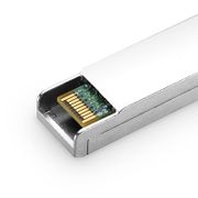 Generic Compatible GPON OLT SFP 1490nm-TX/1310nm-RX 2.488G-TX/1.244G-RX Class B+ 20km DOM Simplex SC/UPC SMF Optical Transceiver Module This picture is about .