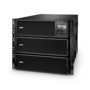 APC® Smart-UPS On-Line 10000VA/10000W 6U UPS Rackmount, 6 Prises IEC C13+4 x C19, Carte Réseau+SmartSlot Incluse Cette image concerne SRT10KRMXLT-IEC.
