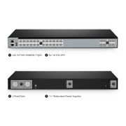 S5800-24T8S、24ポート ギガビットイーサネットL3スイッチ(24x ギガビットRJ45、8x 10Gb SFP+付き、MPLS&MLAG対応) この写真はS5800-24T8Sに関するものです。