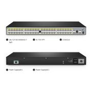 S3400-48T6SP,48口千兆以太網L2+ PoE+交換機,48 x PoE+@370W,6 x 10Gb SFP+ 上行鏈路,AC+DC 電源 這張圖片是關於S3400-48T6SP.