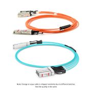 7m (23ft) Dell CBL-QSFP-4 x 10G-AOC7M Compatible 40G QSFP+ to 4 x 10G SFP+ Active Optical Breakout Cable This picture is about QSFP-40G-4SAO07.