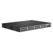 S2805S-48T4S, 48-Port Gigabit Ethernet L3 Smart Managed Switch, 48 x Gigabit RJ45, with 4 x 10Gb SFP+ Uplinks, Realtek Chip This picture is about S2805S-48T4S.