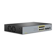 S3260-8T2FP, 8 Porte Gigabit Ethernet L2+ PoE+ Switch, 8 x PoE+ Porte @240W, con 2 x 1Gb SFP Uplink, Support IEEE 802.3af/at Questa immagine riguarda S3260-8T2FP.