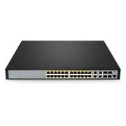 FS S3400-24T4FP 24ポート ギガビット L2+フルマネージドPoE+スイッチ