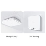 AP-N635, Cloud Managed Wi-Fi 6E 802.11ax 7775Mbps Indoor Access Point, Seamless Roaming & 4x4 MU-MIMO Three Radios, Manageable via Airware, Controller or Standalone (Without PoE Injector) Questa immagine riguarda AP-N635.