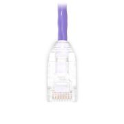 3.7m Cat6六類網絡跳線 24AWG 無卡扣 非屏蔽(UTP) PVC CM,紫色 這張圖片是關於C6UTPSGPVC.