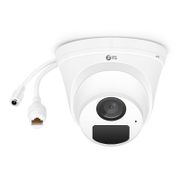 Caméra Réseau à Tourelle Full HD 2MP avec Micro Intégré, Vision Nocturne de 98 pouces, Caméra IP PoE Extérieure/Intérieure avec Objectif Fixe de 2,8mm, IPC101-2M-T Cette image concerne IPC101-2M-T.