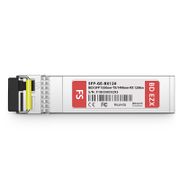 Cisco GLC-BX120-D Compatible 1000BASE-BX-D SFP BiDi 1550nm-TX/1490nm-RX 120km DOM Simplex LC/UPC SMF Optical Transceiver Module This picture is about 51423.