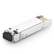 Cisco GLC-BX80-UA Compatible 1000BASE-BX-U SFP BiDi 1490nm-TX/1550nm-RX 80km DOM Simplex LC/UPC SMF Optical Transceiver Module This picture is about 49480.