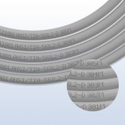 Cat6 Ethernet Bulk Cable, 1000ft (305m), UL Listed, 23AWG Solid Pure Bare Copper Wire, 550MHz, Shielded (F/UTP), PVC CMR, with Reel (Gray) This picture is about 123978-4.