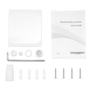 IPC501-FC-8M-B, cámara de red tipo bala Super HD de 8MP, color inteligente, visión nocturna de 98ft, cámara de red IP67 e IK10 con lente fija de 4.0mm y PoE Esta imagen trata sobre IPC501-FC-8M-B.