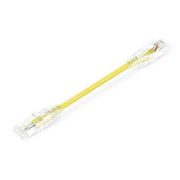 Cable de parcheo Ethernet Cat6 28AWG sin enganches sin blindaje (U/UTP) PVC CM de pequeño diámetro y alta flexibilidad 6in (0.15m), amarillo Esta imagen trata sobre C6UTPSGSPVC.