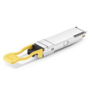 100GBASE-SL4 QSFP28 850nm 30m DOM MPO-12/UPC MMF Optical Transceiver Module for FS Switches, Breakout to 4 x 25G-SR This picture is about FS.