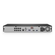 NVR102-8C-8P, 8-Channel 8-Port PoE Network Video Recorder, Record 8CH 4K@30fps, Live View/Playback 2CH 4K@30fps, Supports up to 2x10TB Hard Drive(Not Included) This picture is about NVR102-8C-8P 主多图.