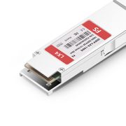 100GBASE-LX4 QSFP28 1310nm 2km/100m DOM Duplex LC/UPC SMF/MMF Optical Transceiver Module for FS Switches This picture is about 1.
