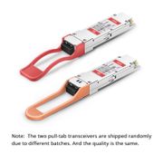 Cisco QSFP-100G-ER4L-S Compatible Module QSFP28 100GBASE-ER4 1310nm 40km DOM LC Duplex SMF Cette image concerne QSFP-ER4L-100G.