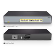 S1900-8TP 8ポート ギガビット イーサネットL2アンマネージドPoE+スイッチ(8x PoE+ポート @140W、デスクトップ/ラックマウント) この写真はS1900-8TPに関するものです。