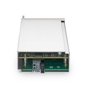 D7000 2MC2,2×100G QSFP28到1×200G CFP2單模光模組多路復用器,用於D7000管理機箱 這張圖片是關於2MC2.