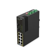 TSN3220-10S-U, Switch PoE++ Industriel Manageable L2 8 Ports Gigabit Ethernet, 8 Ports PoE++ @360W, avec 2 Ports SFP+ 1/10Gb, Température de Fonctionnement -40 ~ 75°C Cette image concerne TSN3220-10S-U.
