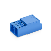 Adaptador/acoplador de fibra óptica con obturador LC/UPC a LC/UPC dúplex OS2 monomodo sin brida Esta imagen trata sobre 176403.
