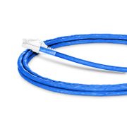 7ft (2.1m) Cat5e Snagless Shielded (F/UTP) PVC CM Ethernet Network Patch Cable, Blue This picture is about C5EFTPSGPVC.