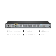 IES3110-24TF, 24-Port Gigabit Ethernet L2+ Managed Industrial Switch, 24 x 10/100/1000BASE-T, with 4 x 1Gb Combo, -40 to 75°C Operating Temperature This picture is about .