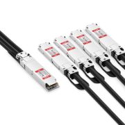 0.5m (2ft) Generic Compatible 800G OSFP Finned Top to 4 x 200G OSFP Flat Top Passive Direct Attach Copper Breakout Cable This picture is about 50.