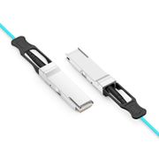 30m (98ft) NVIDIA/Mellanox MC2206310-030 Compatible 40G QSFP+ InfiniBand FDR10 Active Optical Cable for Switch-IB 2 Switches and ConnectX-5 HCA This picture is about 33.