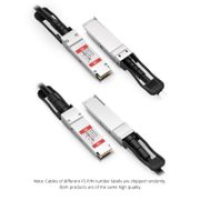1m (3ft) Dell Networking 332-1662 Compatible 40G QSFP+ Passive Direct Attach Copper Cable This picture is about 1-1.
