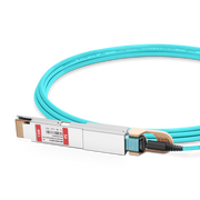 15m (49ft) Arista Networks Compatible 400G QSFP-DD to 4 x 100G QSFP56 Active Optical Breakout Cable This picture is about 1.